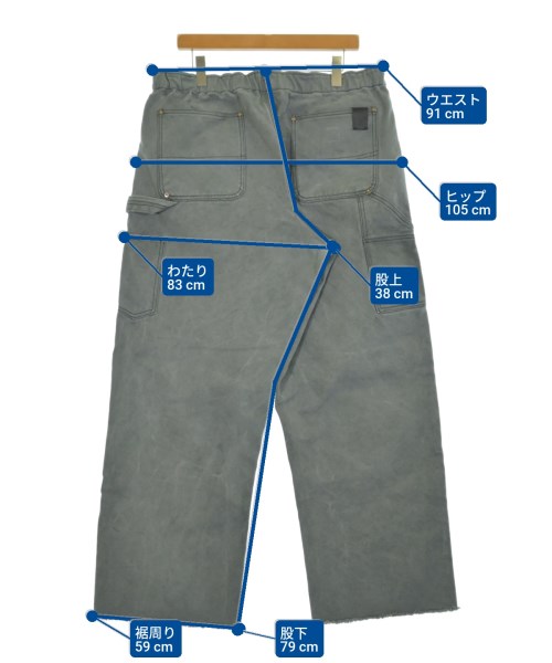 N.HOOLYWOOD（エヌハリウッド）チノパン 緑 サイズ:42(XL位) メンズ/2200652946147