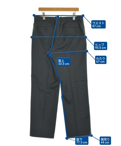 N.HOOLYWOOD（エヌハリウッド）スラックス グレー サイズ:42(XL位) メンズ/2200652946161