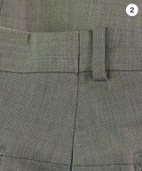 N.HOOLYWOOD（エヌハリウッド）クロップドパンツ グレー サイズ:36(S位) メンズ/2200655320050