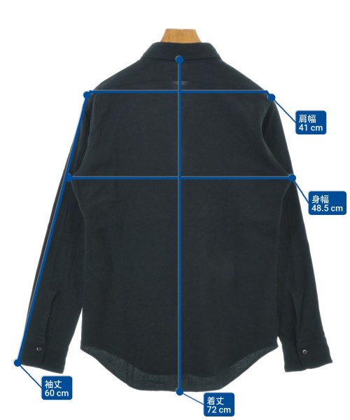 N.HOOLYWOOD（エヌハリウッド）カジュアルシャツ 黒 サイズ:38(M位) メンズ/2200655412045