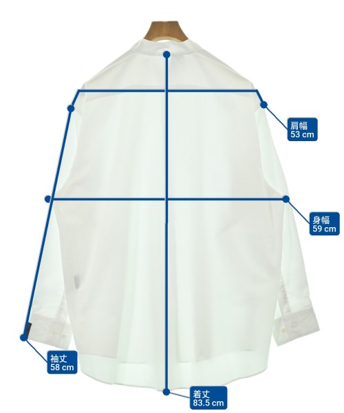 N.HOOLYWOOD（エヌハリウッド）カジュアルシャツ 白 サイズ:38(M位) メンズ/2200648936305