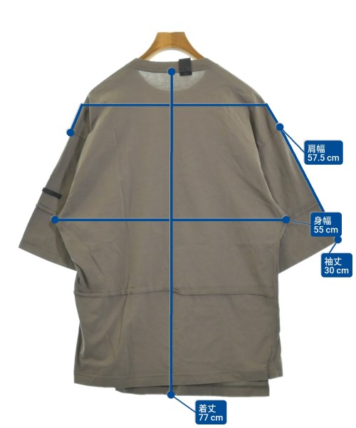 N.HOOLYWOOD（エヌハリウッド）Tシャツ・カットソー 茶 サイズ:36(S位) メンズ/2200651134170