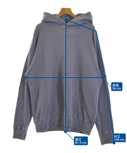 N.HOOLYWOOD（エヌハリウッド）パーカー 紫 サイズ:40(L位) メンズ/2200646333526