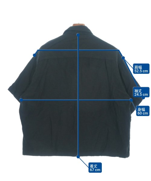 N.HOOLYWOOD（エヌハリウッド）カジュアルシャツ 黒 サイズ:38(M位) メンズ/2200647629109