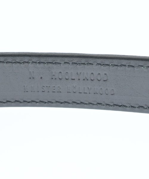 N.HOOLYWOOD（エヌハリウッド）ベルト 黒 サイズ:- メンズ/2200655617167