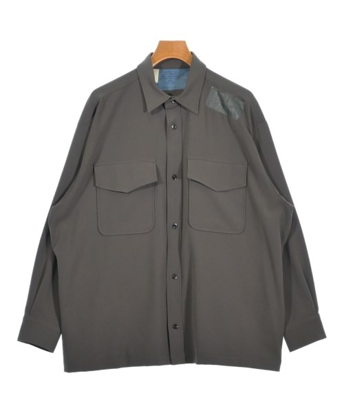 N.HOOLYWOOD(エヌハリウッド)カジュアルシャツ グレー サイズ:36(S位)/2200657794026