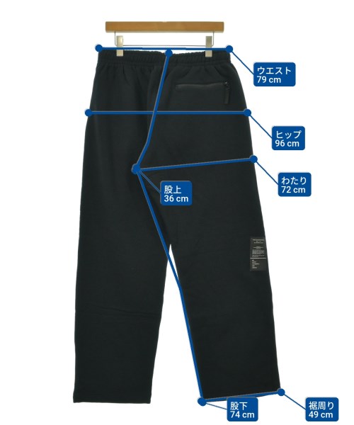 N.HOOLYWOOD（エヌハリウッド）スウェットパンツ 黒 サイズ:38(M位) メンズ/2200657800024