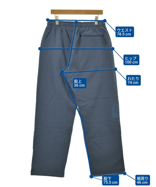 N.HOOLYWOOD（エヌハリウッド）スウェットパンツ 青 サイズ:38(M位) メンズ/2200657800048