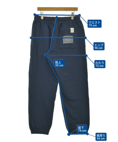 N.HOOLYWOOD（エヌハリウッド）スウェットパンツ 紺 サイズ:40(L位) メンズ/2200657800093