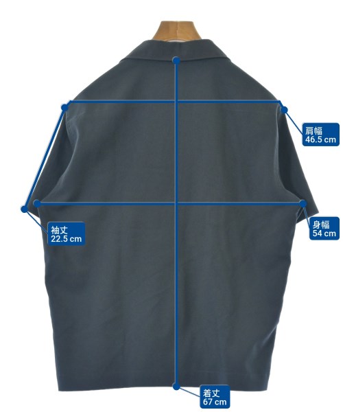 N.HOOLYWOOD（エヌハリウッド）カジュアルシャツ 紺 サイズ:36(S位) メンズ/2200658244025