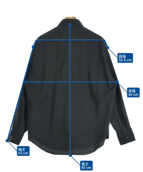 N.HOOLYWOOD（エヌハリウッド）カジュアルシャツ 黒 サイズ:40(L位) メンズ/2200658591037