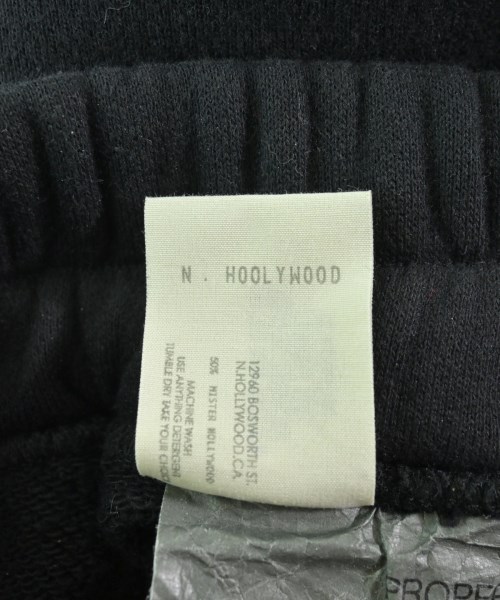 N.HOOLYWOOD（エヌハリウッド）スウェットパンツ 黒 サイズ:38(M位) メンズ/2200656382118