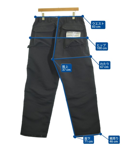 N.HOOLYWOOD（エヌハリウッド）カーゴパンツ 黒 サイズ:40(L位) メンズ/2200657682064