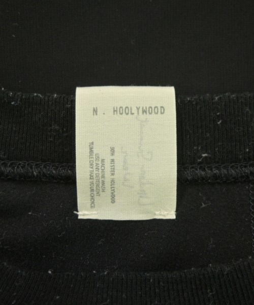 N.HOOLYWOOD（エヌハリウッド）Tシャツ・カットソー 黒 サイズ:38(M位) メンズ/2200659277084
