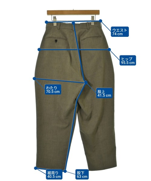 N.HOOLYWOOD（エヌハリウッド）スラックス ベージュ サイズ:36(S位) メンズ/2200656276035