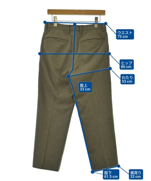 N.HOOLYWOOD（エヌハリウッド）スラックス ベージュ サイズ:36(S位) メンズ/2200656276042