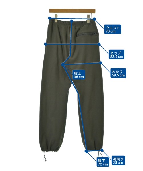 N.HOOLYWOOD（エヌハリウッド）スウェットパンツ カーキ サイズ:36(S位) メンズ/2200656276059