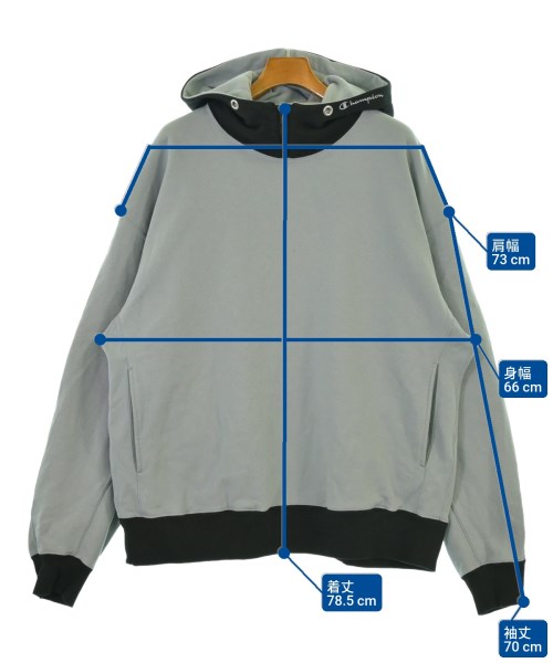 N.HOOLYWOOD（エヌハリウッド）パーカー 青 サイズ:L メンズ/2200660189017