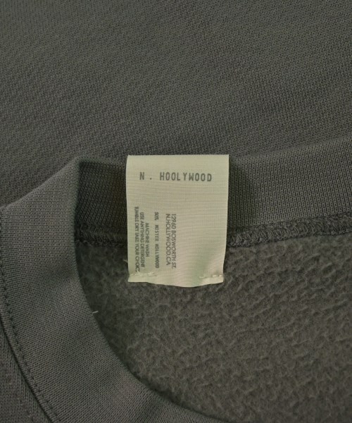 N.HOOLYWOOD（エヌハリウッド）スウェット グレー サイズ:36(S位) メンズ/2200660225012