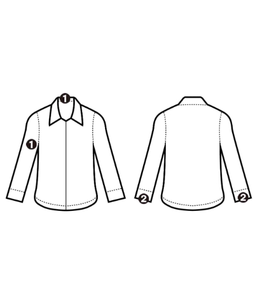 N.HOOLYWOOD（エヌハリウッド）カジュアルシャツ 青 サイズ:36(S位) メンズ/2200660416014