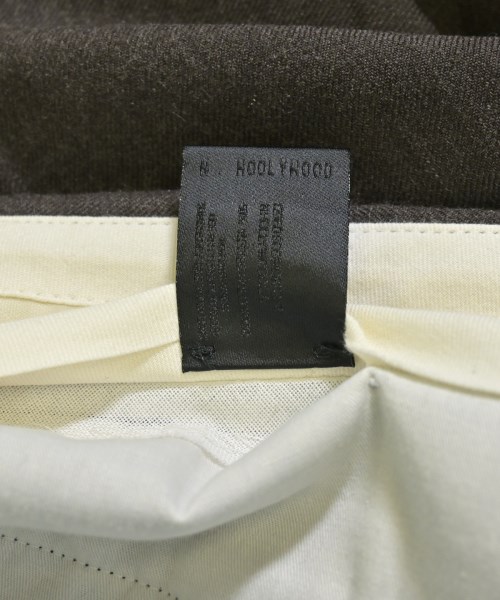 N.HOOLYWOOD（エヌハリウッド）スラックス 茶 サイズ:40(L位) メンズ/2200660442020