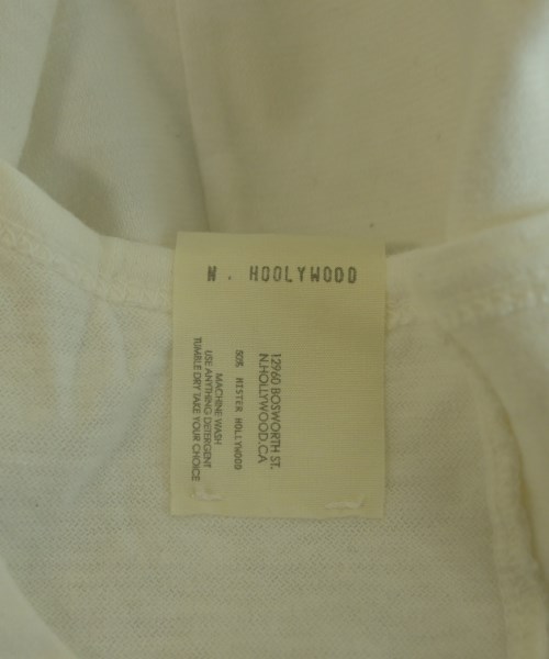 N.HOOLYWOOD（エヌハリウッド）Tシャツ・カットソー 白 サイズ:38(M位) メンズ/2200660448015