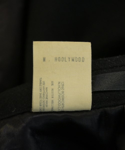 N.HOOLYWOOD（エヌハリウッド）チェスターコート 黒 サイズ:36(S位) メンズ/2200661327159