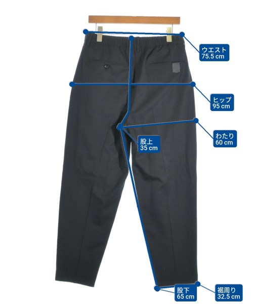 N.HOOLYWOOD（エヌハリウッド）スラックス 黒 サイズ:38(M位) メンズ/2200661880029