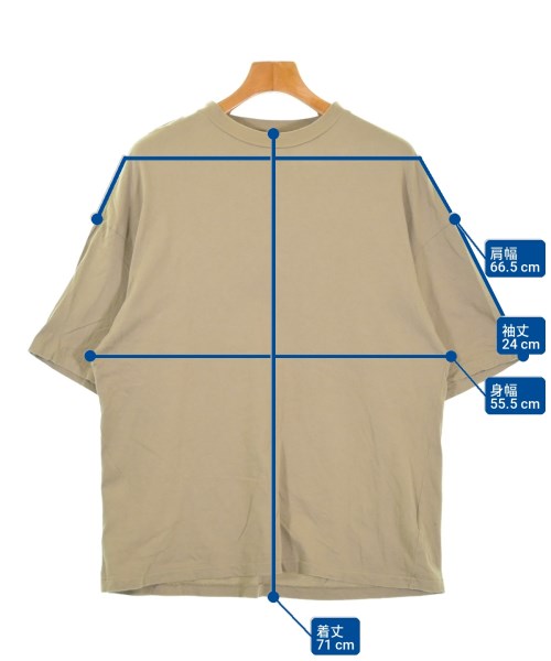 N.HOOLYWOOD（エヌハリウッド）Tシャツ・カットソー 茶 サイズ:36(S位) メンズ/2200710840059