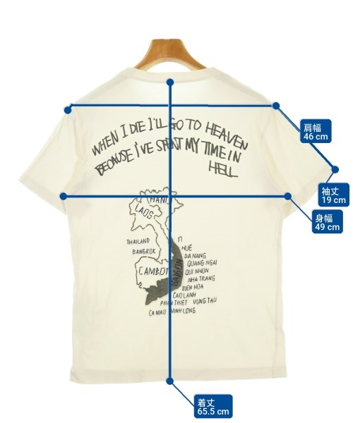 N.HOOLYWOOD（エヌハリウッド）Tシャツ・カットソー 白 サイズ:36(S位) メンズ/2200710840066