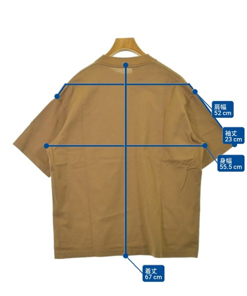 N.HOOLYWOOD（エヌハリウッド）Tシャツ・カットソー 茶 サイズ:38(M位) メンズ/2200711384101