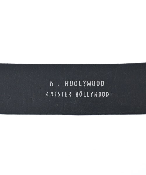 N.HOOLYWOOD（エヌハリウッド）ベルト 黒 サイズ:- メンズ/2200713072235