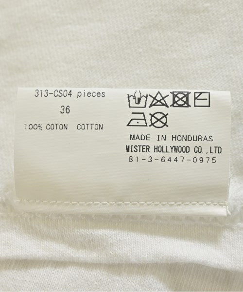 N.HOOLYWOOD（エヌハリウッド）Tシャツ・カットソー 白 サイズ:36(S位) メンズ/2200715281017