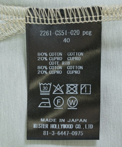 N.HOOLYWOOD（エヌハリウッド）Tシャツ・カットソー 青 サイズ:40(L位) メンズ/2200714011035