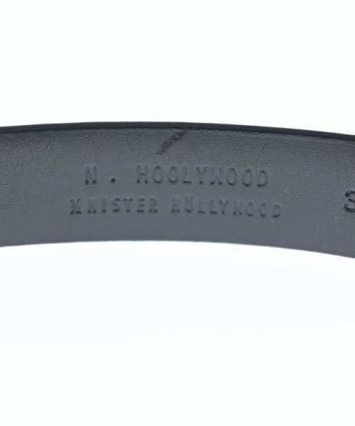 N.HOOLYWOOD（エヌハリウッド）ベルト 黒 サイズ:- メンズ/2200718000325