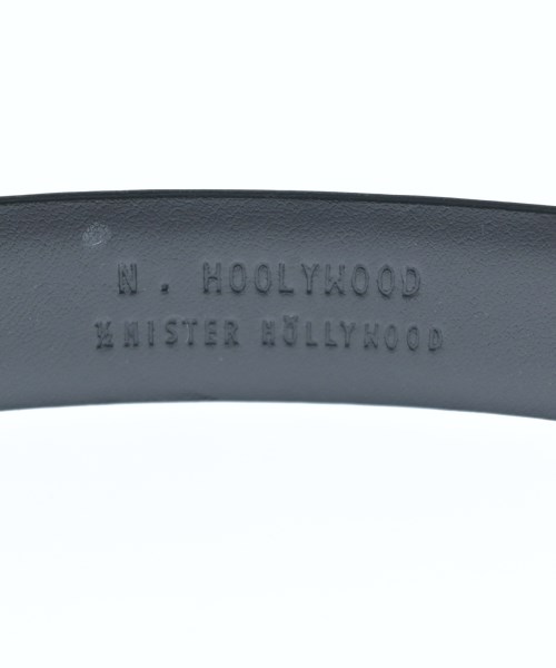 N.HOOLYWOOD（エヌハリウッド）ベルト 黒 サイズ:- メンズ/2200718000332
