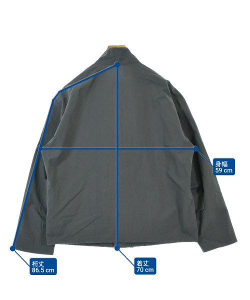 N.HOOLYWOOD（エヌハリウッド）ブルゾン グレー サイズ:36(S位) メンズ/2200646873015