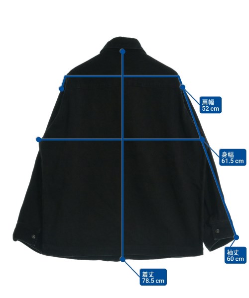 N.HOOLYWOOD（エヌハリウッド）カジュアルシャツ 黒 サイズ:36(S位) メンズ/2200641882036