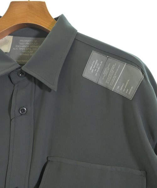 N.HOOLYWOOD（エヌハリウッド）カジュアルシャツ グレー サイズ:38(M位) メンズ/2200647089057