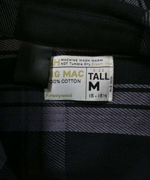 N.HOOLYWOOD（エヌハリウッド）カジュアルシャツ 黒 サイズ:38(M位) メンズ/2200647572054