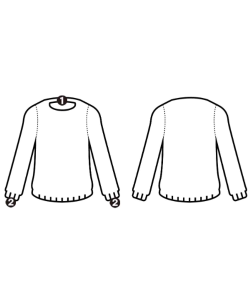 N.HOOLYWOOD（エヌハリウッド）ニット・セーター 黄 サイズ:-(XL位) メンズ/2200647865033