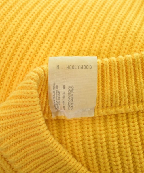 N.HOOLYWOOD（エヌハリウッド）ニット・セーター 黄 サイズ:-(XL位) メンズ/2200647865033