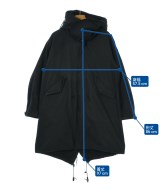 N.HOOLYWOOD（エヌハリウッド）モッズコート 黒 サイズ:36(S位) メンズ/2200648100133