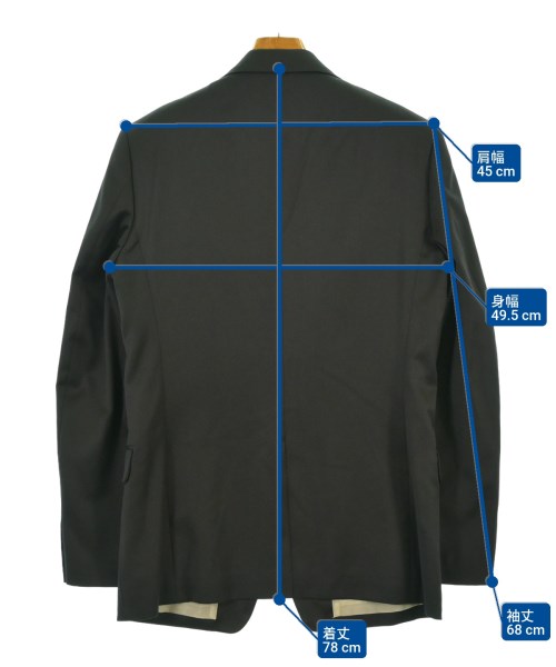 N.HOOLYWOOD（エヌハリウッド）テーラードジャケット 黒 サイズ:38(M位) メンズ/2200648167044