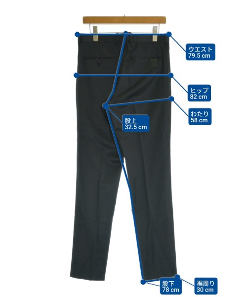 N.HOOLYWOOD（エヌハリウッド）スラックス 黒 サイズ:38(M位) メンズ/2200648167051