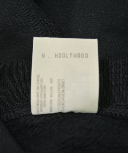 N.HOOLYWOOD（エヌハリウッド）スウェット 黒 サイズ:40(L位) メンズ/2200648835035