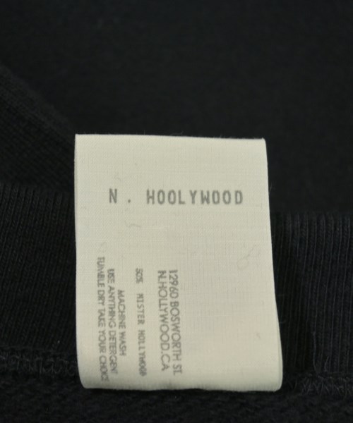 N.HOOLYWOOD（エヌハリウッド）スウェット 黒 サイズ:38(M位) メンズ/2200648835042