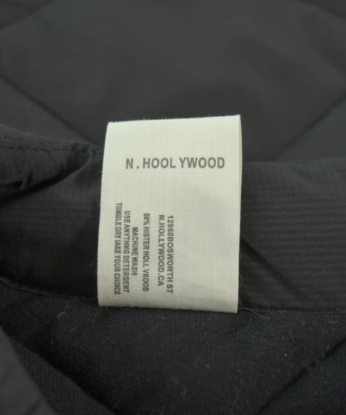N.HOOLYWOOD（エヌハリウッド）ブルゾン 黒 サイズ:36(S位) メンズ/2200650275010