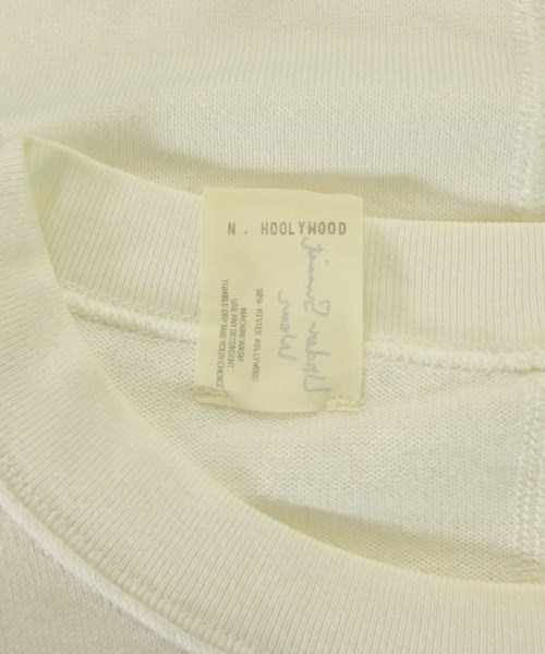 N.HOOLYWOOD（エヌハリウッド）Tシャツ・カットソー 白 サイズ:40(L位) メンズ/2200650556041