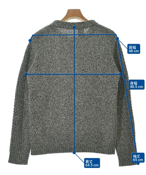 N.HOOLYWOOD（エヌハリウッド）ニット・セーター グレー サイズ:38(M位) メンズ/2200650943186